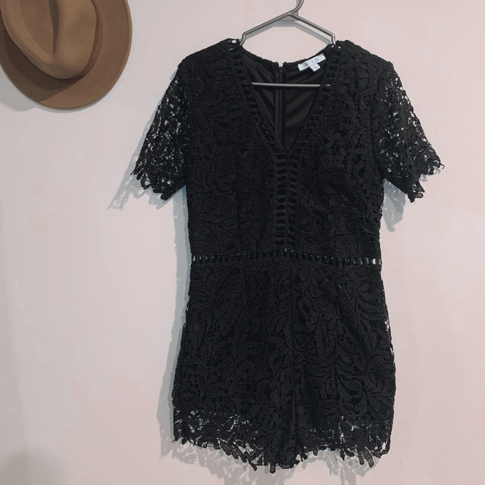 Lace romper